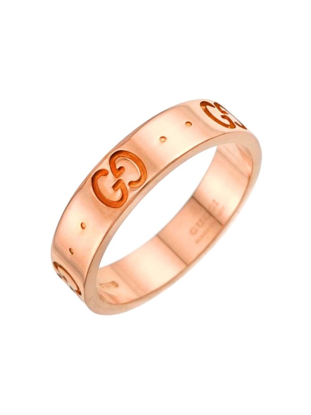 Gucci Icon Ring 18k Pink Gold 750